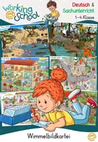 Vorschau - Stationenlernen - Wimmelbild | Kartei - Deckblatt