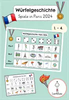 Vorschau - Arbeitsblätter - Olympia Würfelgeschichte Paris 2024 | Kl. 1 - 4 - Deckblatt