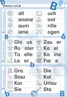 Vorschau - Arbeitsblätter - Arbeitsblatt Buchstabe b: "Wörter mit einem b" - Deckblatt