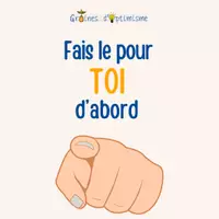 Aperçu - Affichage - Mantra Positif - Fais le pour toi d'abord - Page de couverture