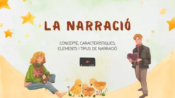 Vista previa - Hojas de trabajo - Racó lingüístic: La Narració - página 1