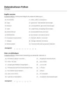 Vorschau - Arbeitsblätter - Datenstrukturen Python (Infotext und Übungen) - Seite 1