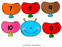 Vista previa - Juegos / Gamificación - Matemáticas Manipulativas: Suma y Resta Gusanito Numérico - página 3