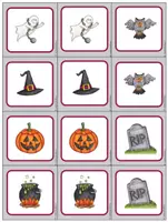 Vorschau - Stationenlernen - Halloween Memory® Pairs Game für Englisch -3fach differenziert- - Seite 3