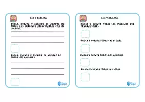 Vista previa - Hojas de trabajo - MI MOCHILA DE IMÁGENES - página 2