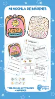 Vista previa - Hojas de trabajo - MI MOCHILA DE IMÁGENES - Portada