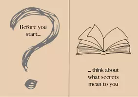 Vorschau - Anderer Materialtyp - Book Project on the topic of secrets - Seite 2