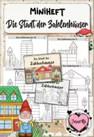 Vorschau - Arbeitsblätter - Miniheft: Die Stadt der Zahlenhäuser (Zahlenzerlegung) - Deckblatt