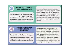 Vista previa - Refuerzo / NEE / Materiales de apoyo - Plan de ortografía - 3º CICLO DE EDUCACIÓN PRIMARIA - página 2