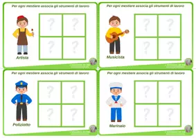 anteprima - Flashcard - Edu-kit impariamo i mestieri - Pagina 3