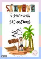 Vista previa - Tarjetas / Manipulativos - SURVIVAL SCENARIOS (SPEAKING B1 TO C1 LEVEL) - página 1