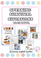 Vista previa - Tarjetas / Manipulativos - SURVIVAL SCENARIOS (SPEAKING B1 TO C1 LEVEL) - Portada