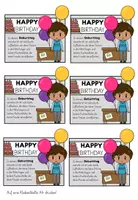 Vorschau - Poster - Geburtstagsgeschenk: Verpackungssticker Lehrer:in - Seite 2