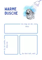 Vorschau - Bildkarten - Warme Dusche Seehundklasse - Seite 1