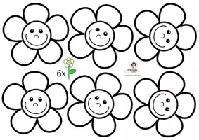 Vorschau - Mal- und Bastelvorlagen - Blume mit Bleistift als Geschenk Bastelvorlage Kunst Sommer Herbst Chenilledraht - Seite 2