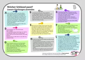 Vorschau - Arbeitsblätter - Materialpaket Lineare Gleichungen - Seite 2