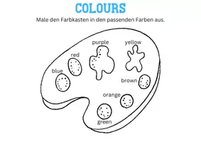 Vorschau - Arbeitsblätter - Materialpaket Englisch zum Thema "colours" - Seite 2