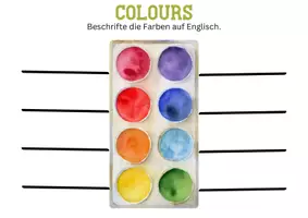 Vorschau - Arbeitsblätter - Materialpaket Englisch zum Thema "colours" - Seite 3