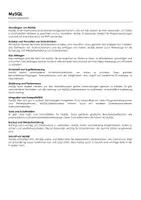 Vorschau - Arbeitsblätter - MySQL (Infotext und Übungen) - Deckblatt