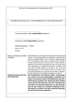 Vorschau - Stundenentwürfe - Sachunterricht helle und dunkle Kleidung 1. Klasse Entwurf - Seite 1