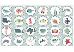 Aperçu - Jeux - Pack jeux collectifs (Thème sous l'océan ) - Page 3