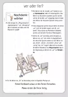 Vorschau - Bildkarten - Karteikarten: Wörter mit den Vorsilben ver- und vor- - Seite 2