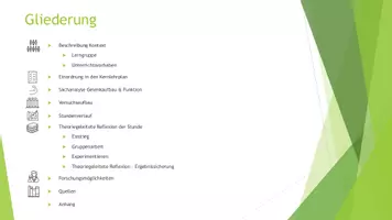 Vorschau - Stundenentwürfe - theoriegeleitete Reflexion einer Biologiestunde - Prüfung Praxissemester RPS - Seite 2