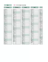 Vorschau - Lehrpläne/Lehrermaterial - Dynamischer Kalender (Excel) - Seite 1