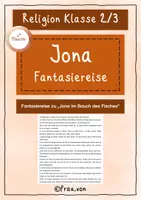 Vorschau - Anderer Materialtyp - Fantasiereise Jona im Bauch des Fisches - Deckblatt