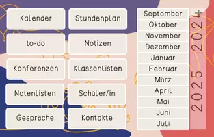 Vorschau - Lehrpläne/Lehrermaterial - Digitaler Schulplaner Jahr 24/25 - Seite 2