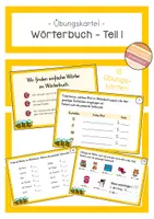 Vorschau - Stationenlernen - Materialpaket - ABC & Wörterbuch - Seite 1