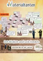 Vorschau - Stundenentwürfe - Motive in der Lektüre: Der Richter und sein Henker - Deckblatt