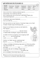 Vorschau - Arbeitsblätter - Deutschland (Landschaft: Gebirge, Flüsse, Seen, Meer) - Seite 2