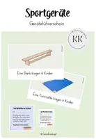Vorschau - Bildkarten - Geräteführerschein - Sportgeräte Visualisierung - Deckblatt