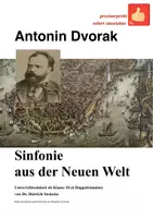 Vorschau - Stundenentwürfe - Antonin Dvorak: Sinfonie aus der Neuen Welt - Unterrichtsreihe - Deckblatt