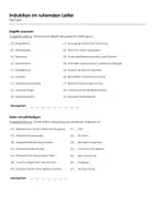 Vorschau - Arbeitsblätter - Induktion im ruhenden Leiter (Infotext und Übungen) - Seite 1