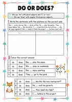 Vorschau - Arbeitsblätter - Englisch Materialpaket Alle Zeitformen Simple Present Present Progressive Simple Past Present Perfect - Seite 2