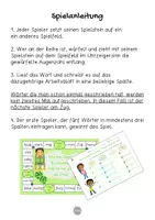 Vorschau - Spiele - Brettspiel Deutsch: Rechtschreibung Spiel G oder K am Ende | harte und weiche Konsonanten - Unterricht, Förderstunde & Legasthenietraining - Seite 2