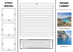 anteprima - Altro tipo di materiale - Lapbook Sardegna scuola primaria - Pagina 1