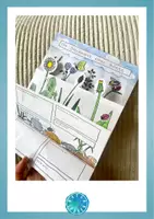 Vorschau - Arbeitsblätter - Flipbook - Stockwerke der Wiese (Stockwerkbau, Schichten, Faltheft) - Seite 2