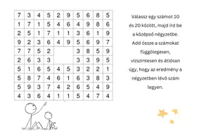 előnézet - Logikai jàték összeadàshoz - oldal 1