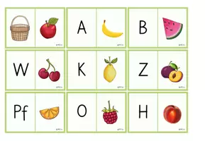 Vorschau - Spiele - Obst : Domino (2-fach differenziert) - Seite 1