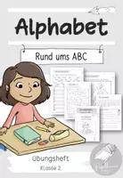Vorschau - Arbeitsblätter - Das Alphabet: Rund ums ABC (Übungsheft für die 2. Klasse) - Deckblatt
