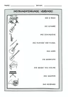 Vorschau - Arbeitsblätter - Instrumentenkunde - Arbeitsblätter - Seite 1