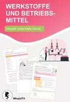 Vorschau - Arbeitsblätter - Werkstoffe und Betriebsmittel - Deckblatt