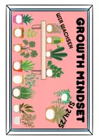 Vorschau - Mal- und Bastelvorlagen - Growth Mindset - Wanddeko - Bulletin Board - Seite 1