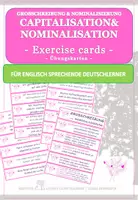 Vorschau - Fördermaterial/Inklusion - DaF / DaZ Englisch: Valentinstag: Großschreibung und Nominalsierung - Übungskarten - Deckblatt