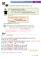 Vorschau - Unterrichtsreihen - Ganzrationale Funktionen – Grundlagen und Symmetrie (Lösungsvorschlag) - Deckblatt