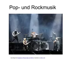 Vorschau - Arbeitsblätter - Material: Pop- und Rockmusik - Seite 1