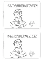 Vorschau - Arbeitsblätter - Zwerg- und Riesenaufgaben - große und kleine Aufgaben - Zahlenraum 20 - Seite 3